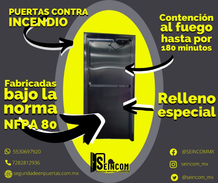 Puertas contra incendio